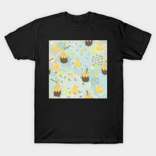 Honey Pattern T-Shirt